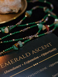Emerald Ascent Ritual Waist Beads | Abundance & Growth