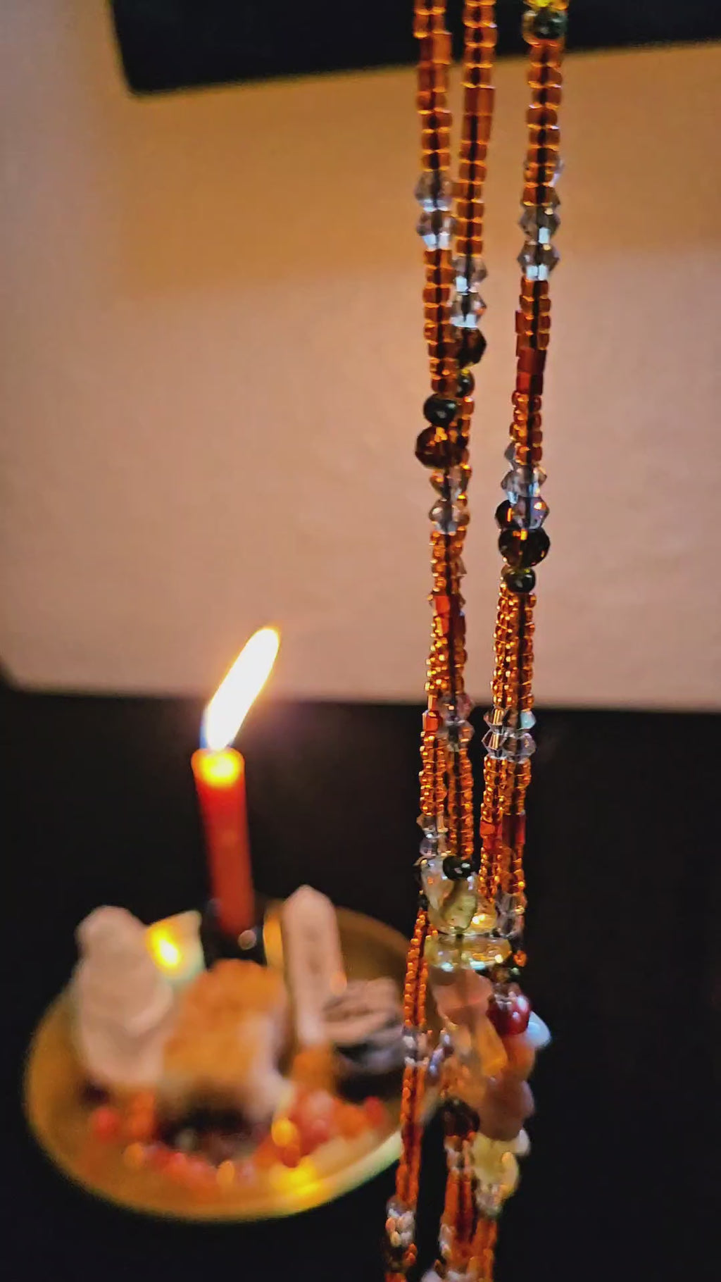 Solar Reign | Intentional Waist Beads | Confidence & Courage