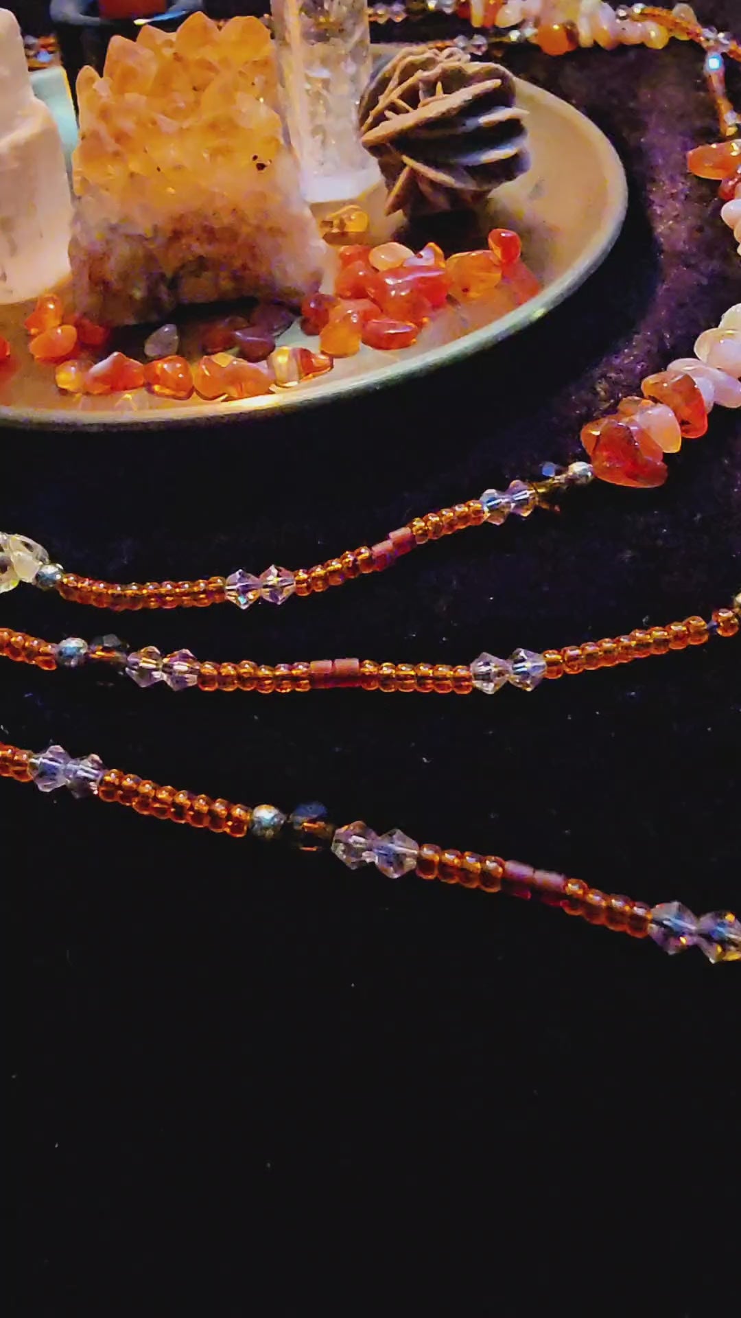 Solar Reign | Intentional Waist Beads | Confidence & Courage